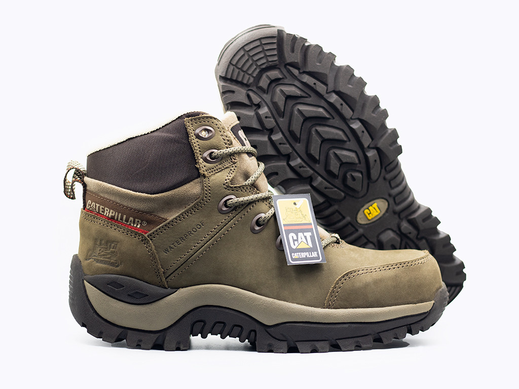 Bota Caterpillar H2 Beige (con puntera)